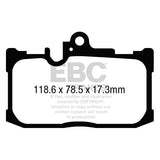 EBC DP23017 Greenstuff 2000 Series Sport Brake Pads