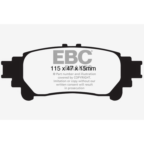 13-Lexus-Gs350-3.5-Rwd-Greenstuff-Rear-Brake-Pads
