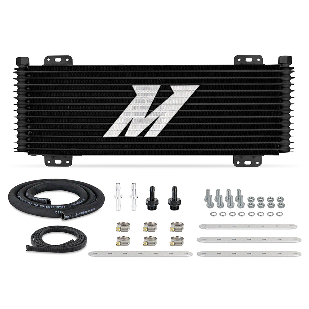 13-Row-Stacked-Plate-Transmission-Cooler,-Powder-Coat,-22.85In-X-7.10In-X-1.25In
