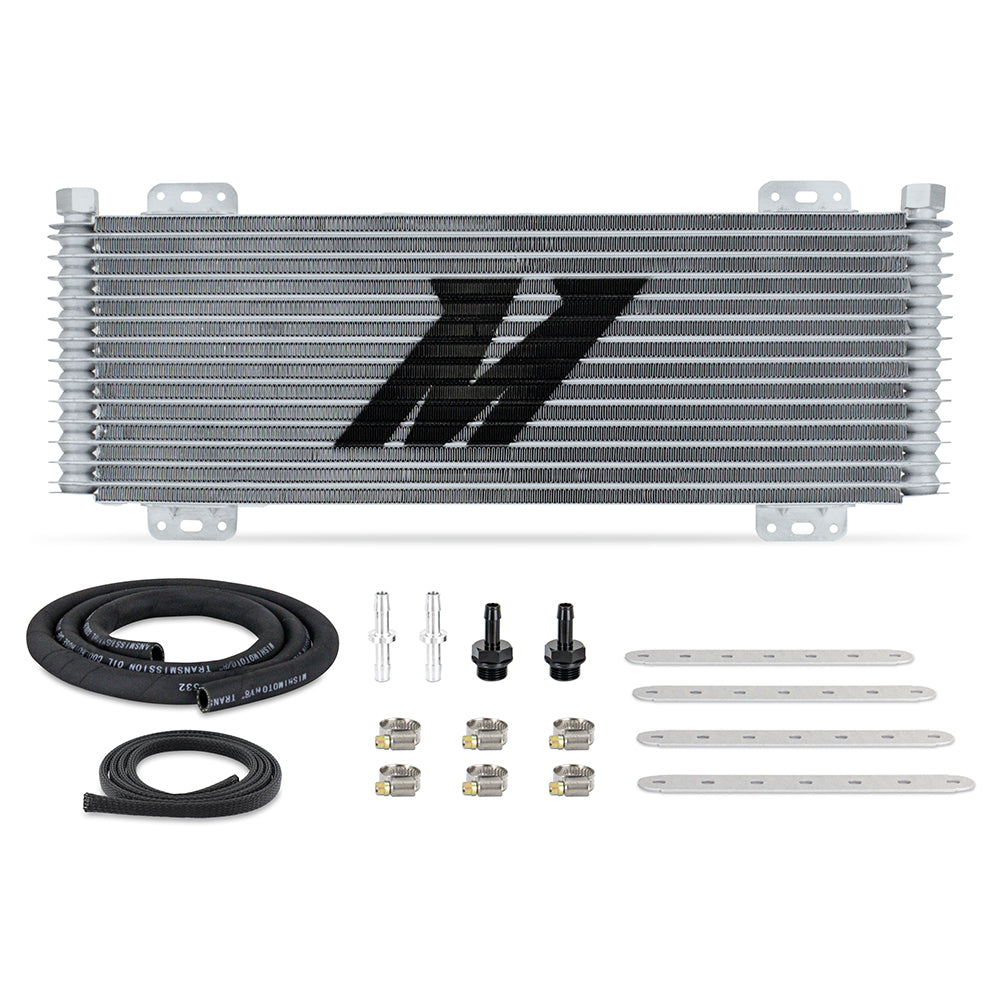 13-Row-Stacked-Plate-Transmission-Cooler,-Powder-Coat,-22.85In-X-7.10In-X-1.25In