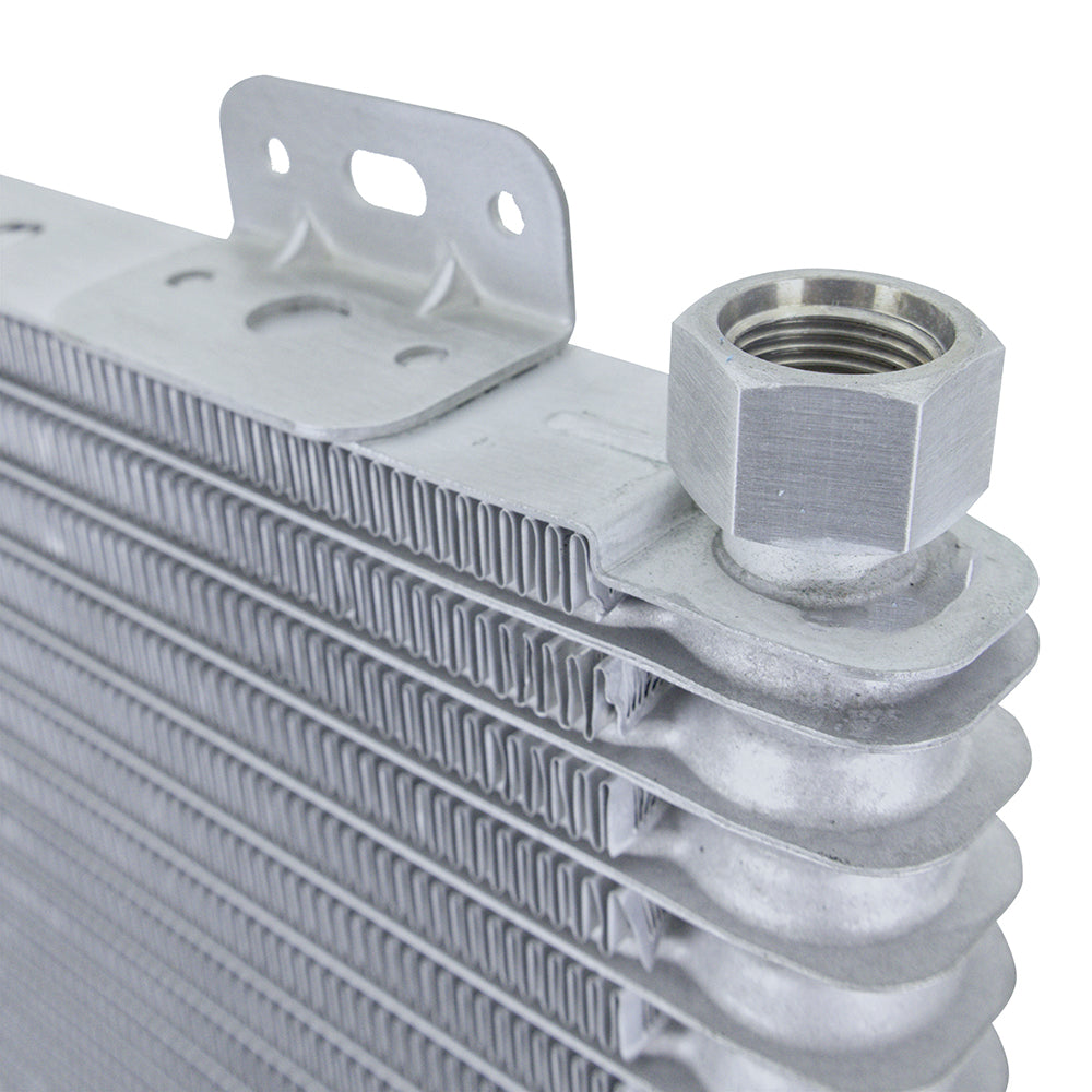 13-Row-Stacked-Plate-Transmission-Cooler,-Powder-Coat,-22.85In-X-7.10In-X-1.25In