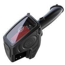 Load image into Gallery viewer, ~(13.3-Lbs.-24X15x14)~-Cold-Air-Intake-For-11-16-Ford-F250-F350-V8-6.7L-Powerstroke-Cotton-Cleanable-Red-S-B