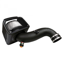 Load image into Gallery viewer, ~(13.8-Lbs.-24X15x14)~-Cold-Air-Intake-For-07-10-Chevrolet-Silverado-Gmc-Sierra-V8-6.6L-Lmm-Duramax-Dry-Extendable-White-S-B