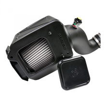 Load image into Gallery viewer, ~(13.8-Lbs.-24X15x14)~-Cold-Air-Intake-For-07-10-Chevrolet-Silverado-Gmc-Sierra-V8-6.6L-Lmm-Duramax-Dry-Extendable-White-S-B