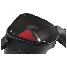 Load image into Gallery viewer, ~(13.8-Lbs.-24X15x14)~-Cold-Air-Intake-For-10-12-Dodge-Ram-2500-3500-6.7L-Cummins-Cotton-Cleanable-Red-S-B