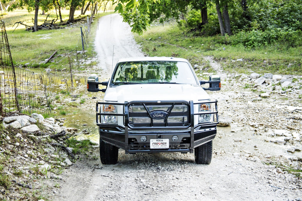 Frontier Truck Gear 130-11-1005 Pro Front Bumper Replacement for Select Ford F-250 Super Duty, Ford F-350 Super Duty