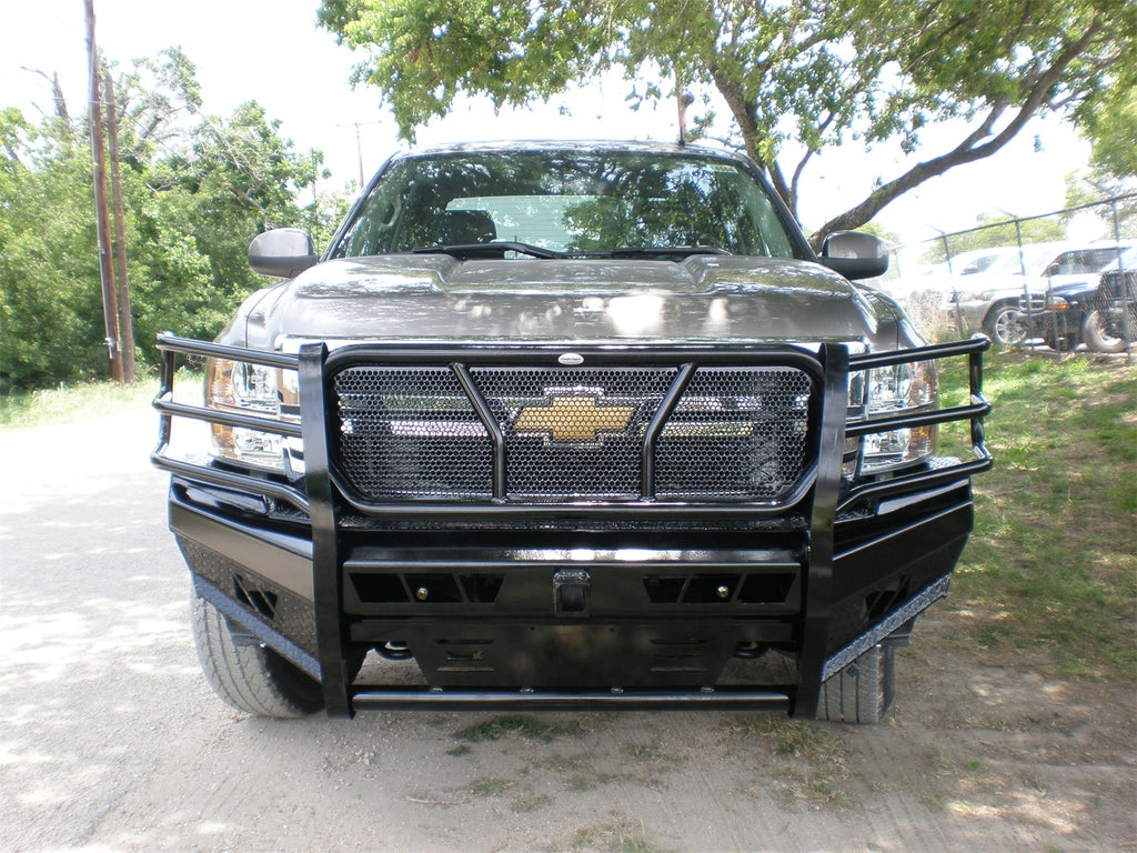 Frontier Truck Gear 130-21-1005 Pro Front Bumper Replacement for Select Chevrolet Silverado HD, Chevrolet Silverado HD
