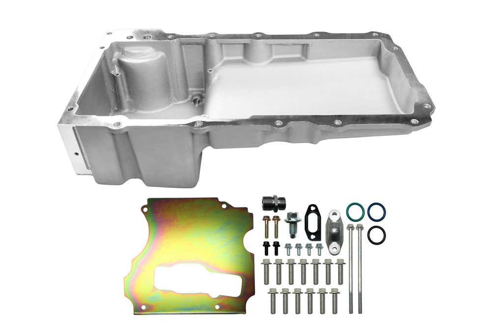 FiTech Fuel Injection 130001 FiTech Plus, LS Swap Oil Pan, Standard Profile, Satin, 6.00L w/Filter Capacity