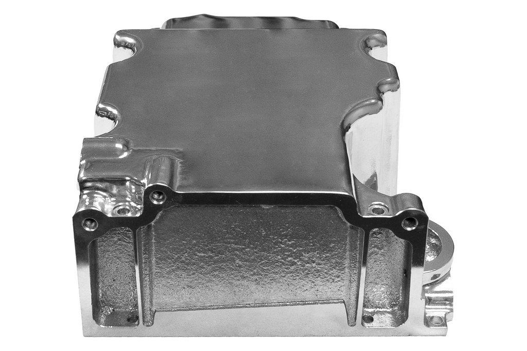 FiTech Fuel Injection 130102 FiTech Plus, LS Swap Oil Pan, Medium Profile, Polished, 6.25L w/Filter Capacity