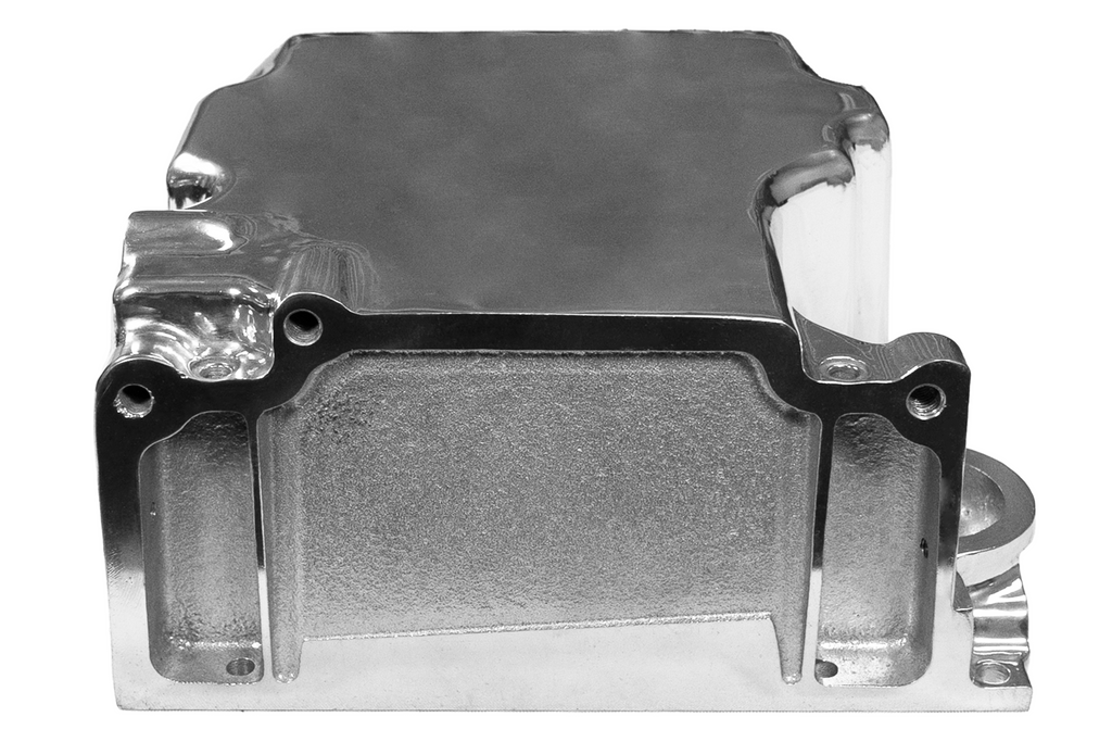 FiTech Fuel Injection 130103 FiTech Plus, LS Swap Oil Pan, Ultra Low Profile, Polished, 6.10L