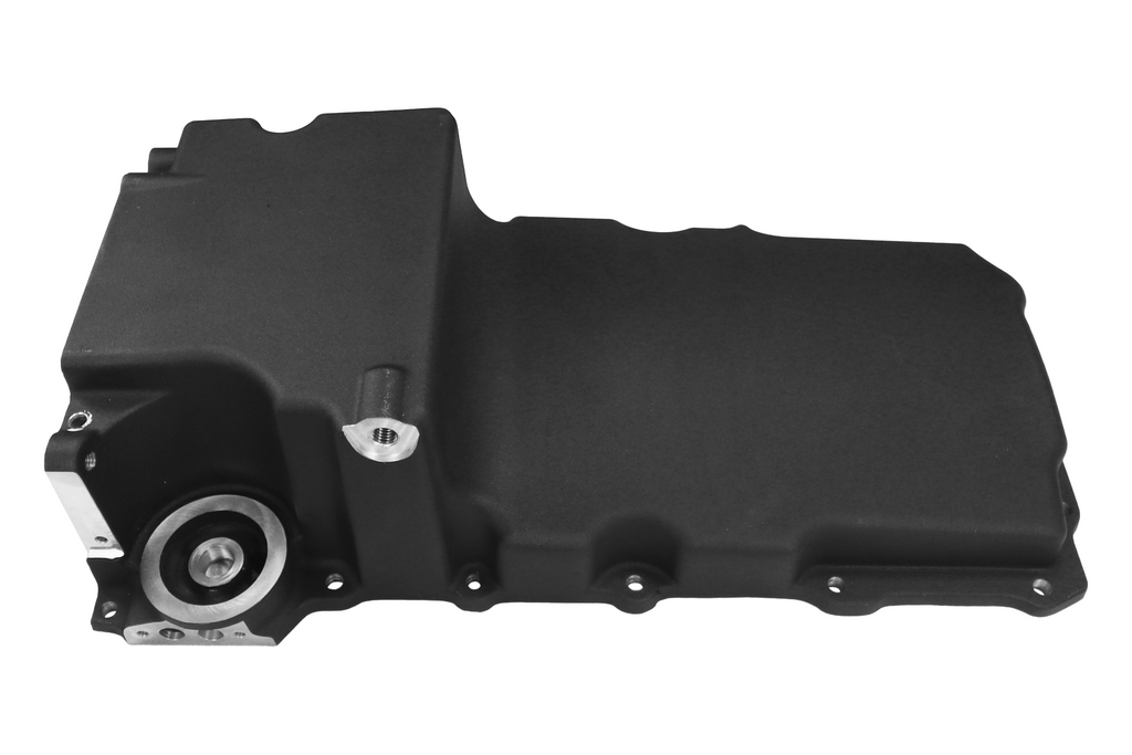 FiTech Fuel Injection 130201 FiTech Plus, LS Swap Oil Pan, Standard Profile, Black 6.00L w/Filter Capacity
