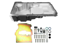 Load image into Gallery viewer, FiTech Fuel Injection 130203 FiTech Plus, LS Swap Oil Pan, Ultra Low Profile, Black, 6.10L w/Filter Capacity
