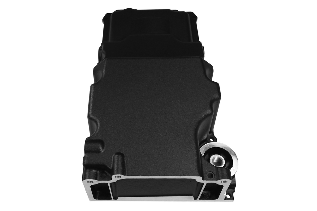 FiTech Fuel Injection 130203 FiTech Plus, LS Swap Oil Pan, Ultra Low Profile, Black, 6.10L w/Filter Capacity
