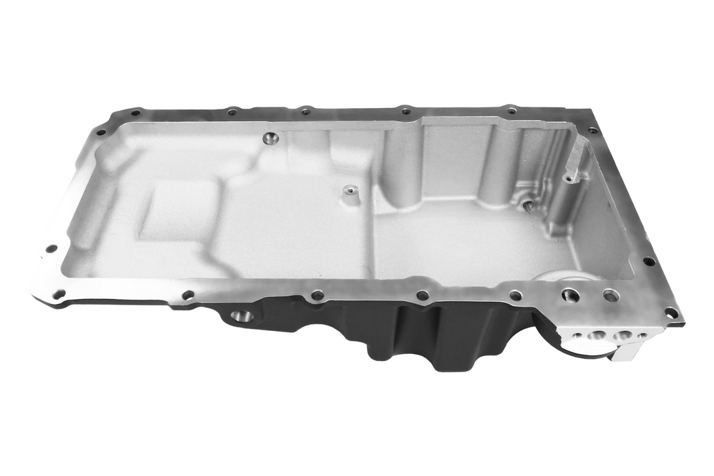 FiTech Fuel Injection 130203 FiTech Plus, LS Swap Oil Pan, Ultra Low Profile, Black, 6.10L w/Filter Capacity