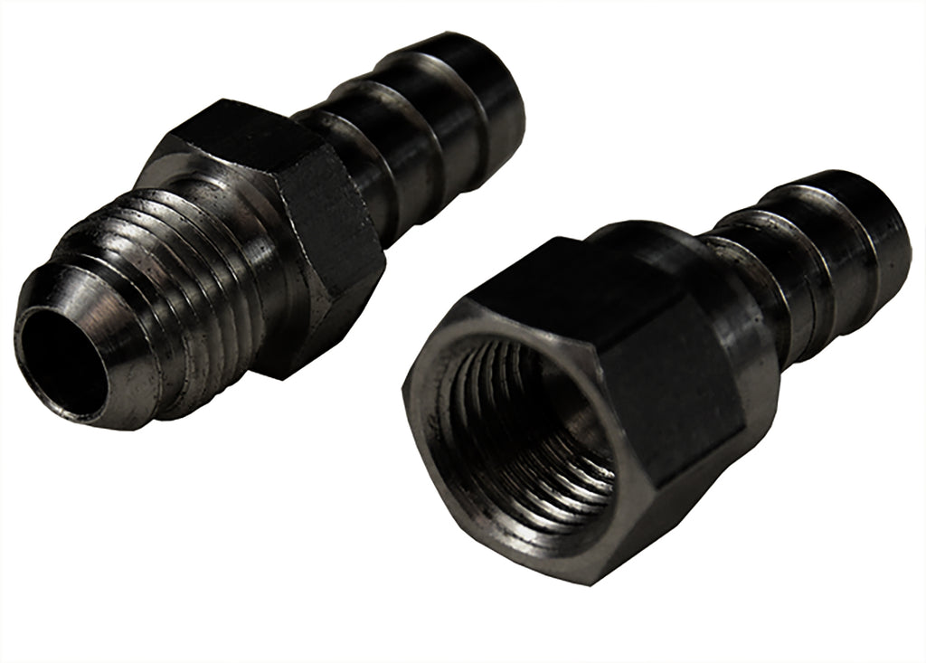 Derale 13030 9/16"-18 37° JIC Cooling Line Radiator Adaptor Fitting Kit