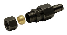 Load image into Gallery viewer, Derale 13033 Universal 1/2" Transmission Cooler Line to 3/8" Hose Barb Compression Fitting