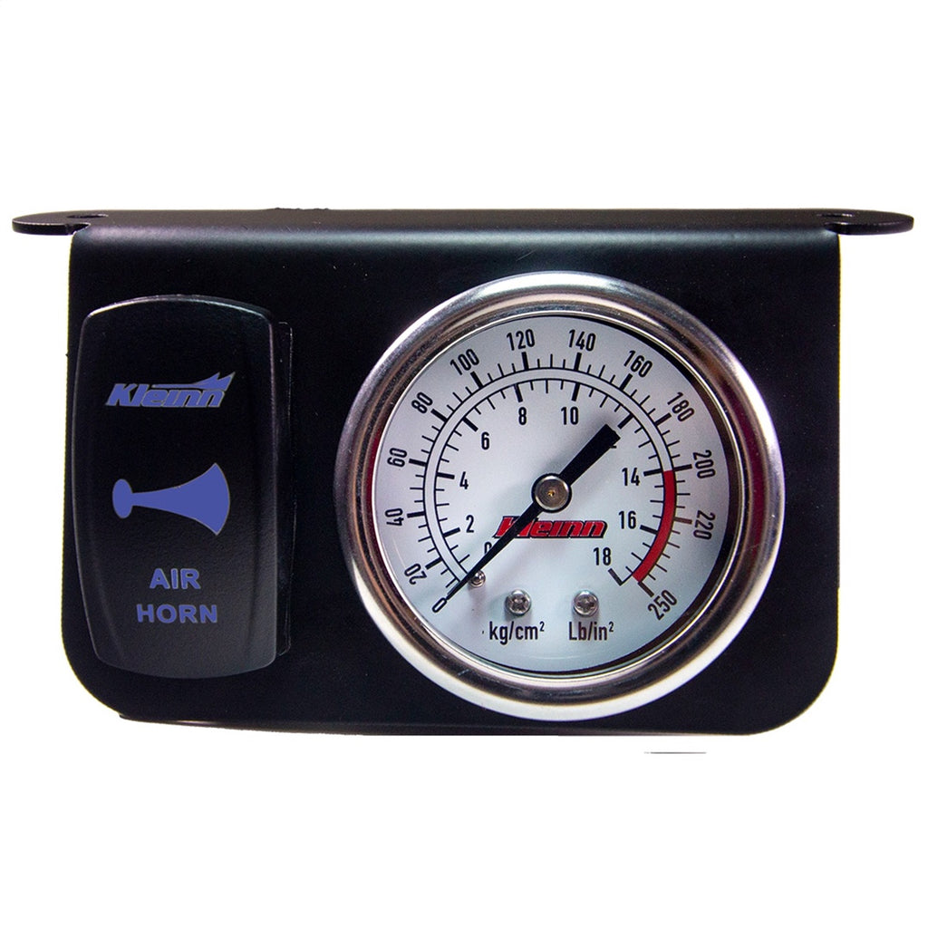 Kleinn Automotive Air Horns 1303B Air Pressure Gauge