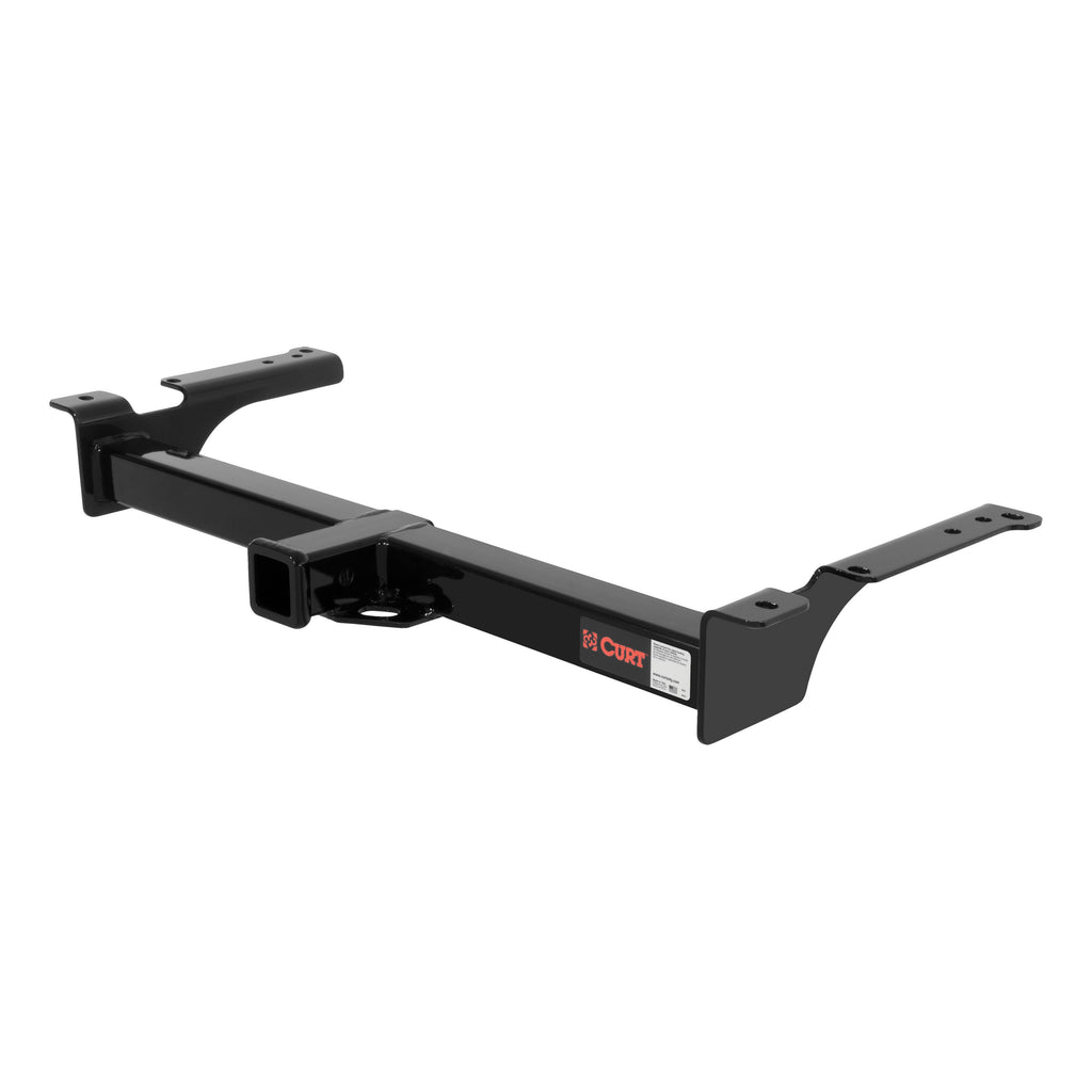 CURT 13053 Class 3 Hitch, 2" Receiver, Select Ford E150, E250, E350 (Square Tube Frame)