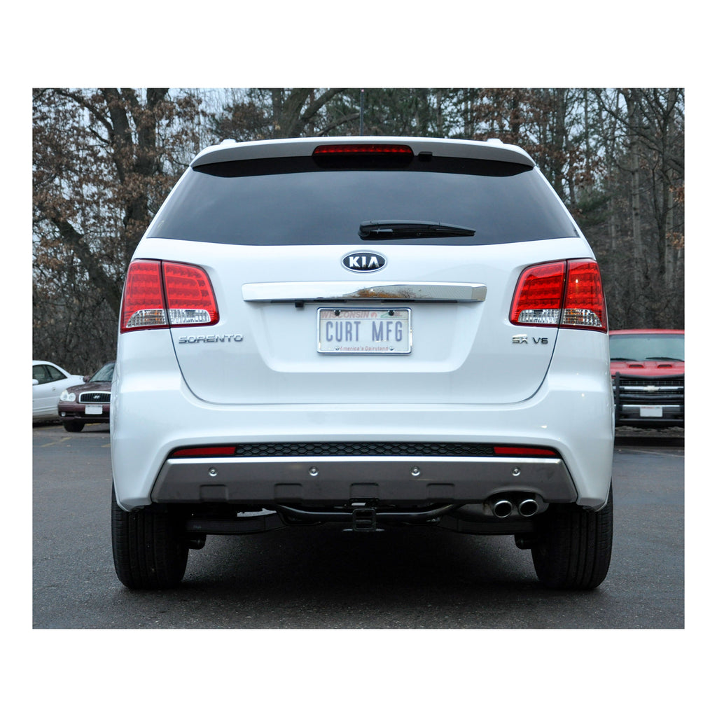 CURT 13073 Class 3 Trailer Hitch, 2" Receiver, Select Hyundai Santa Fe, Kia Sorento