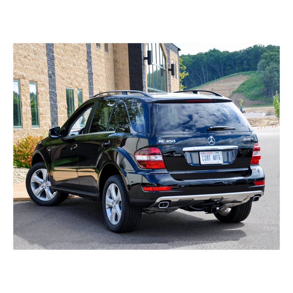 CURT 13102 Class 3 Hitch, 2" Receiver, Select Mercedes-Benz GL350, GL450, GL500, ML350
