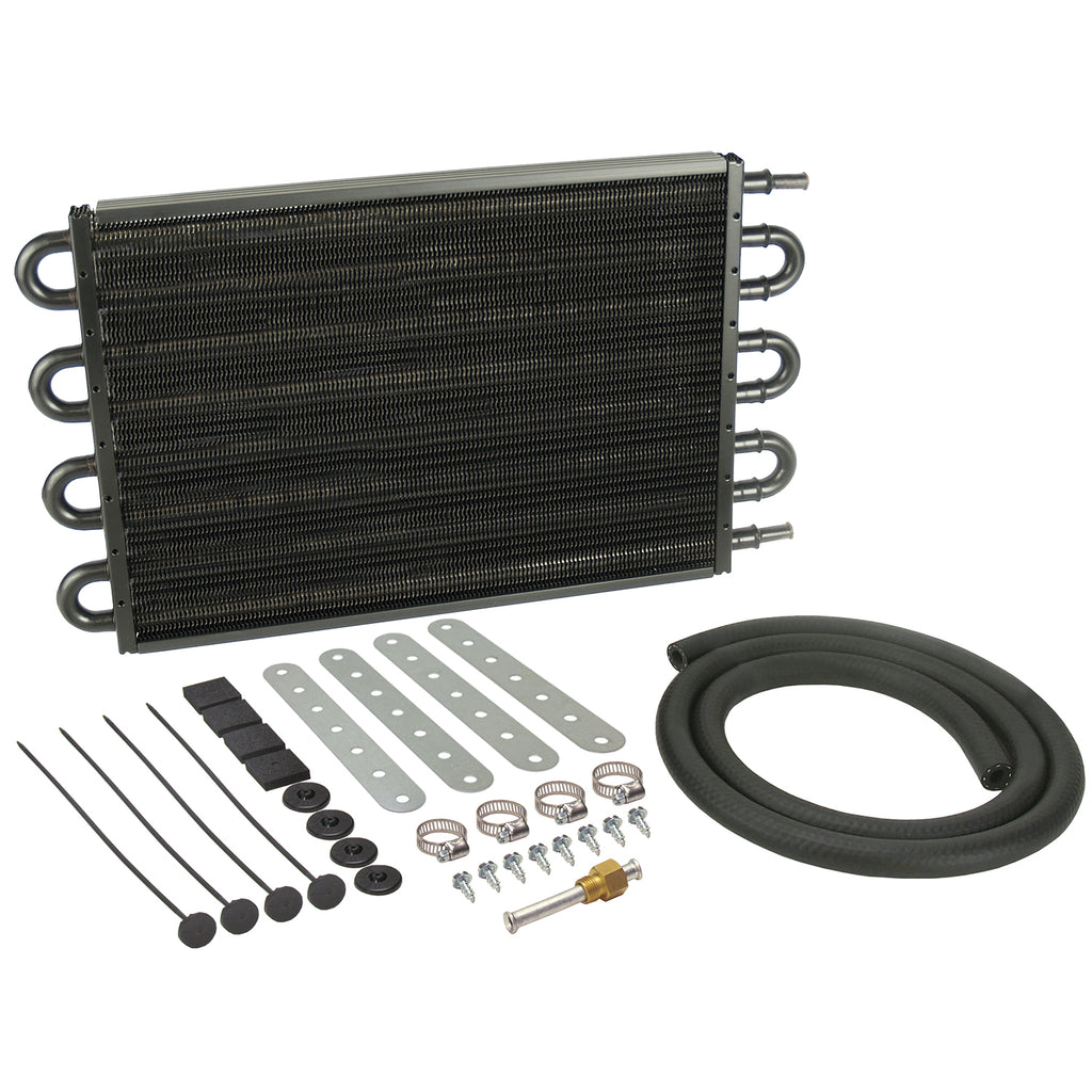 Derale 13104 8 Pass 17" Series 7000 Copper/Aluminum Transmission Cooler Kit, Full Size for Select American Motors American, American Motors Classic, American Motors Hornet, American Motors Javelin, American Motors Marlin, American Motors Matador,
