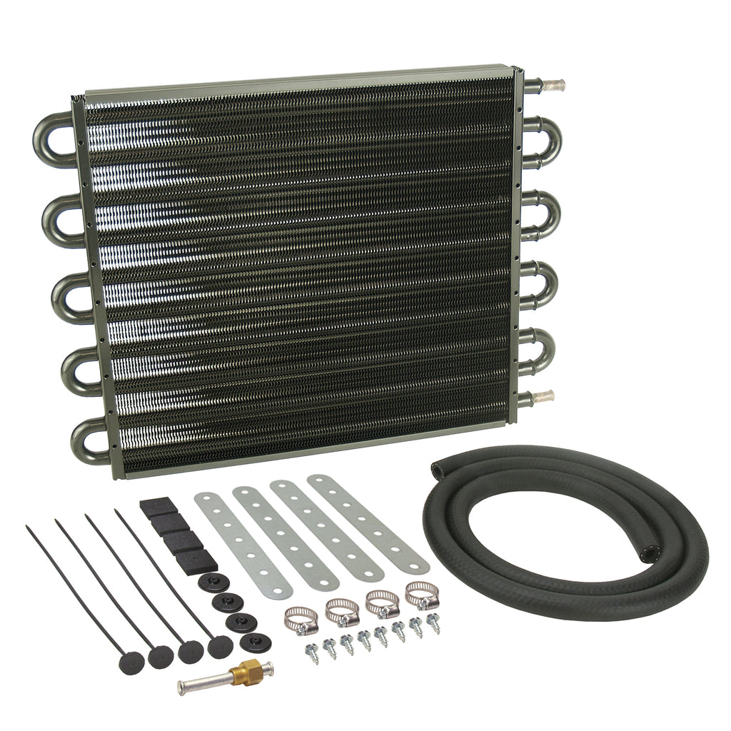 Derale 13105 10 Pass 17" Series 7000 Copper/Aluminum Transmission Cooler Kit, Truck/RV for Select Geo Tracker, Honda Odyssey, Sunbeam Alpine, Sunbeam Arrow, Sunbeam Rapier, Sunbeam Tiger