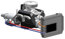 Load image into Gallery viewer, Derale 13106 6 Pass 13" Series 7000 Copper/Alum Transmission Cooler Kit, Import/Small Truck for Select INFINITI EX35, INFINITI EX37, INFINITI FX35, INFINITI FX37, INFINITI FX45, INFINITI FX50, INFINITI QX4, INFINITI QX50, INFINITI QX56, INFINITI QX70,