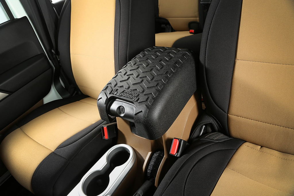 Rugged Ridge 13107.42 Center Console Cover for Select Jeep Wrangler, Jeep Wrangler JK