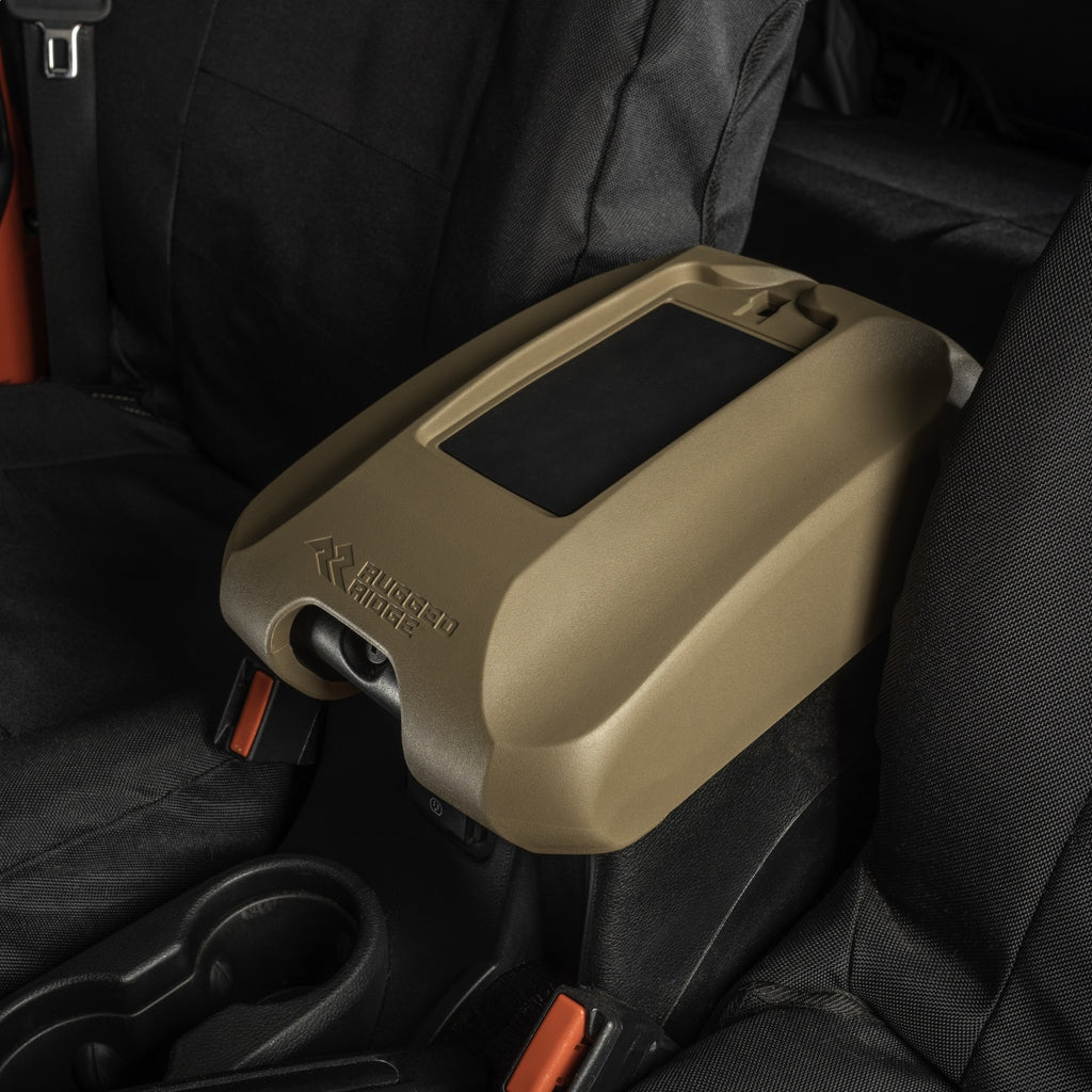 Rugged Ridge 13107.63 Center Console Cover for Select Jeep Wrangler, Jeep Wrangler JK