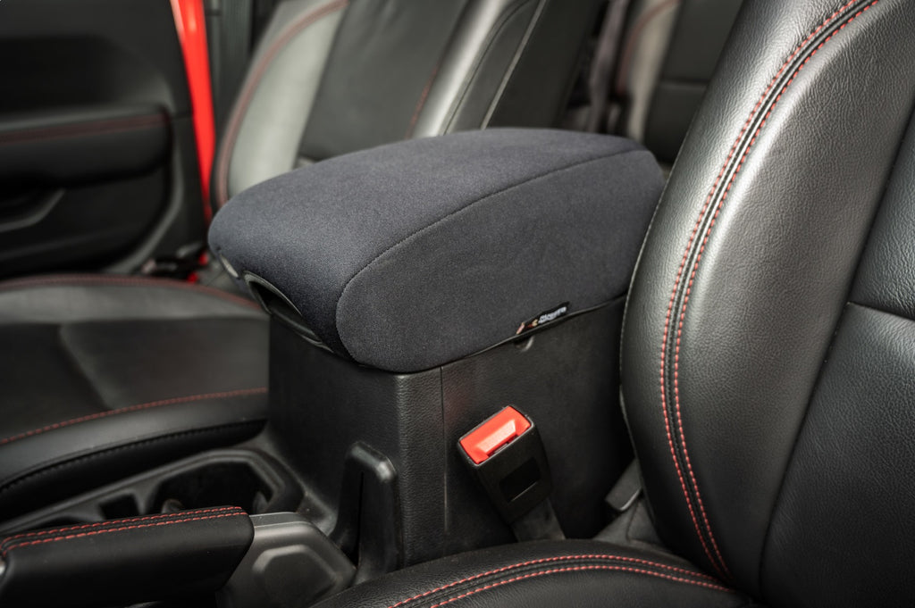 Rugged Ridge 13108.02 Center Console Cover for Select Jeep Gladiator, Jeep Wrangler