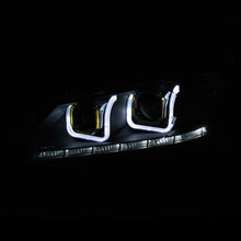 Load image into Gallery viewer, 1314-Accord-4-Dr-Headlight-Projector-WUbar-Black-Clear-DriverPassenger