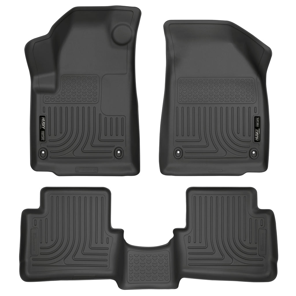 1316-Dart-Fits-With-Manual-Or-Automatic-Transmission-Front2Nd-Seat-Liners-Weatherbeater-Black