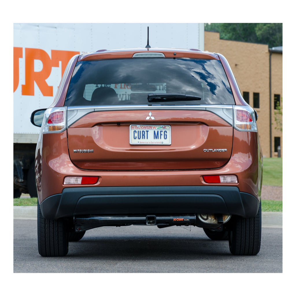 CURT 13163 Class 3 Trailer Hitch, 2" Receiver, Select Mitsubishi Outlander