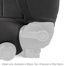Load image into Gallery viewer, 1318-Jeep-Wrangler-Jk-4-Dr-Neoprene-FrontRear-Seat-Cover-Set;-BlackRed