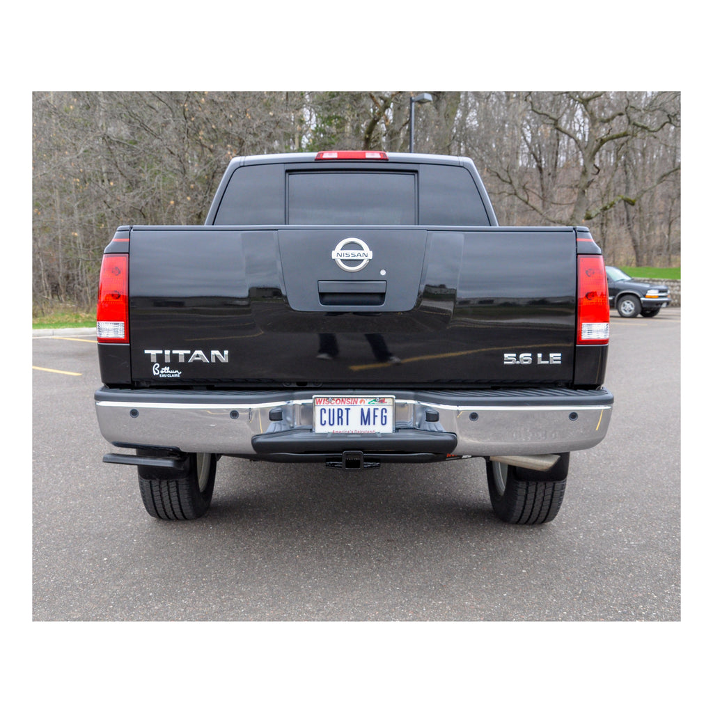 CURT 13199 Class 3 Trailer Hitch, 2" Receiver, Select Nissan Titan