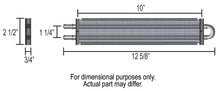 Load image into Gallery viewer, Derale 13200 2 Pass 13" Series 7000 Copper/Aluminum Power Steering Kit