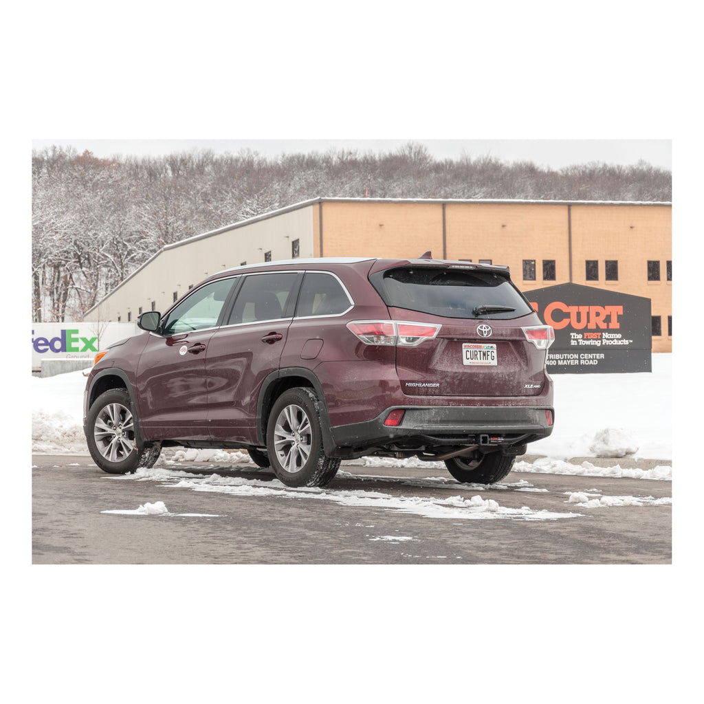 CURT 13200 Class 3 Trailer Hitch, 2" Receiver, Select Toyota Highlander