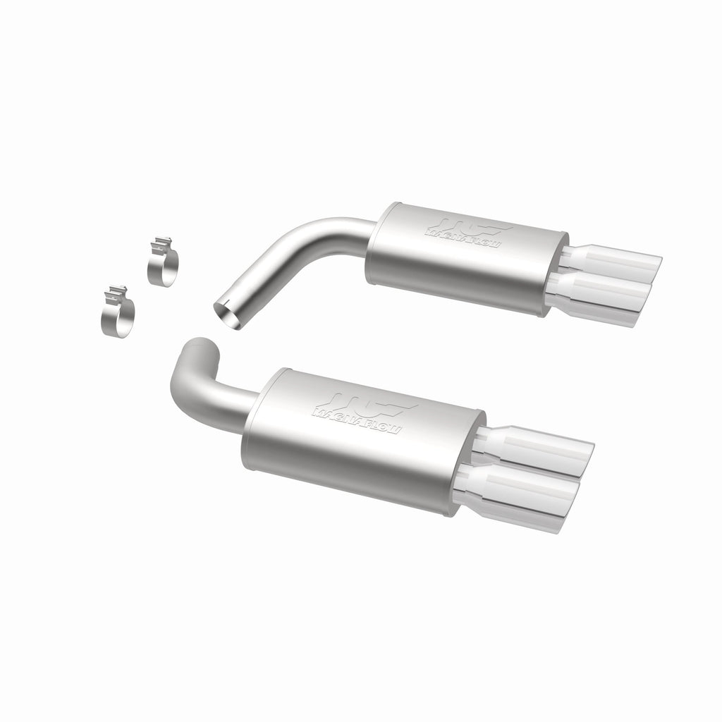 MagnaFlow Exhaust Products 15623 Street Series Polished Axle Back System for Select Chevrolet Corvette