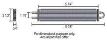 Load image into Gallery viewer, Derale 13213 2 Pass 8" Series 7000 Copper/Aluminum Power Steering Kit with Mount Brackets