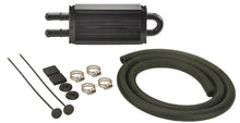 Load image into Gallery viewer, Derale 13213 2 Pass 8" Series 7000 Copper/Aluminum Power Steering Kit with Mount Brackets