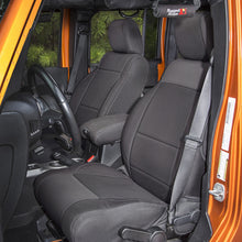 Load image into Gallery viewer, Rugged Ridge 13215.01 Custom Neoprene Seat Cover for Select Jeep Wrangler, Jeep Wrangler JK