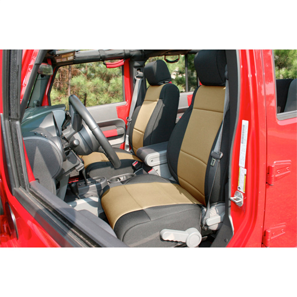 Rugged Ridge 13215.04 Custom Neoprene Seat Cover for Select Jeep Wrangler, Jeep Wrangler JK