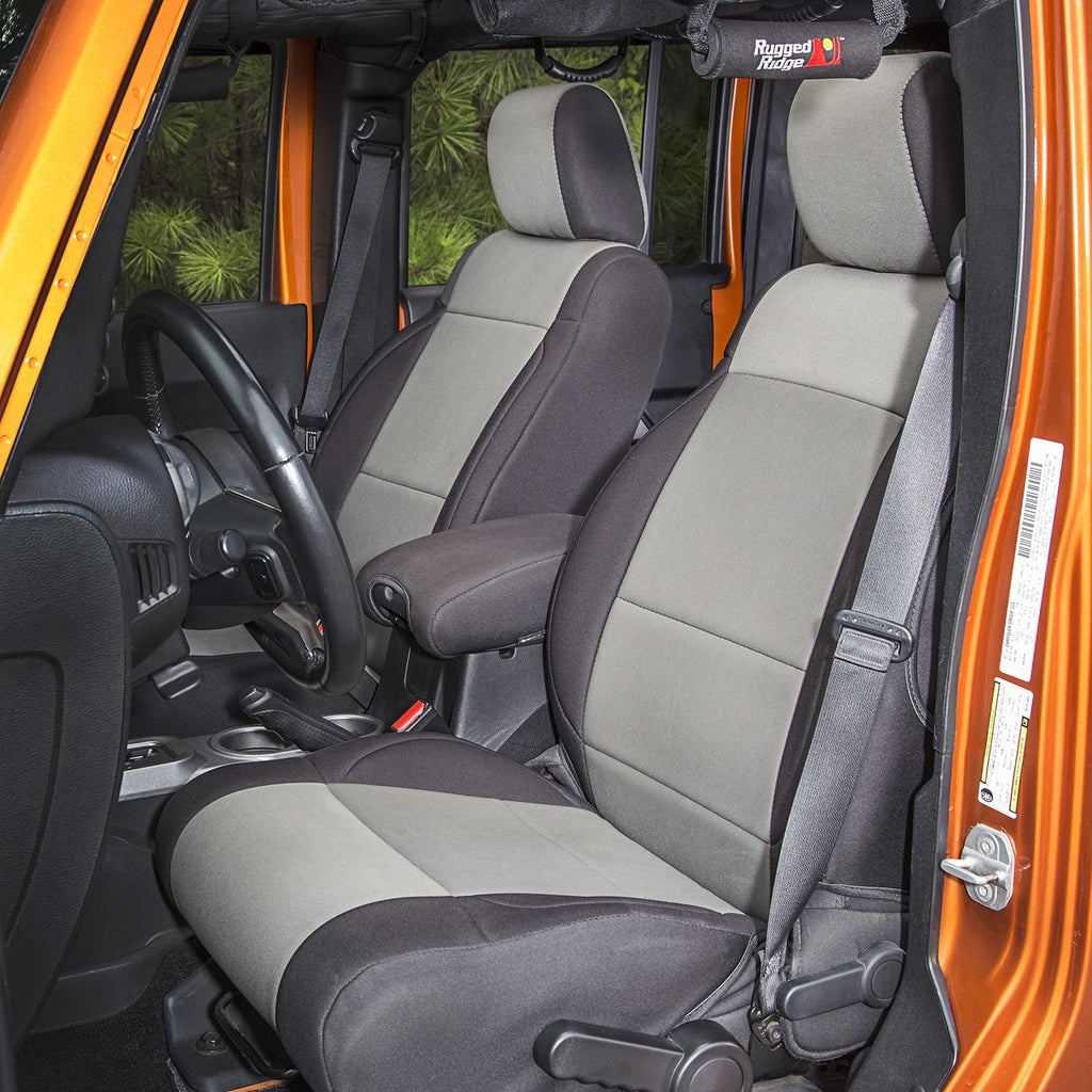 Rugged Ridge 13215.09 Custom Neoprene Seat Cover for Select Jeep Wrangler, Jeep Wrangler JK