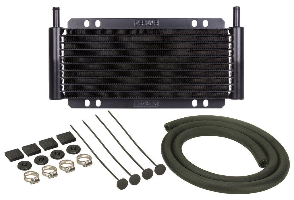 Derale 13215 9 Row Series 8000 Plate & Fin Power Steering Cooler Kit
