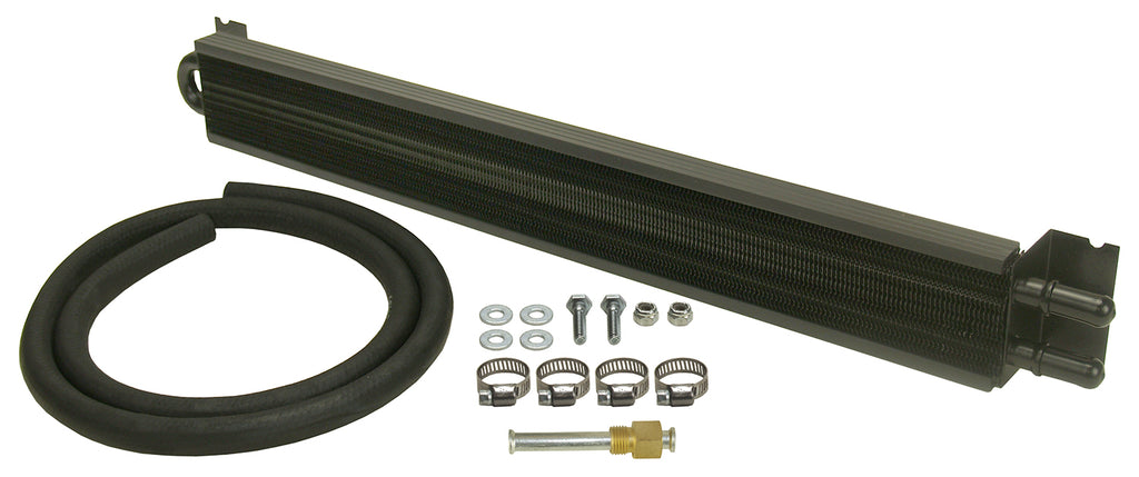 Derale 13224 2 Pass 24" Series 7000 Copper/Aluminum Frame Rail Transmission Cooler, 11/32"
