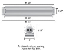 Load image into Gallery viewer, Derale 13260 2 Pass 12" Heat Sink Fluid Cooler