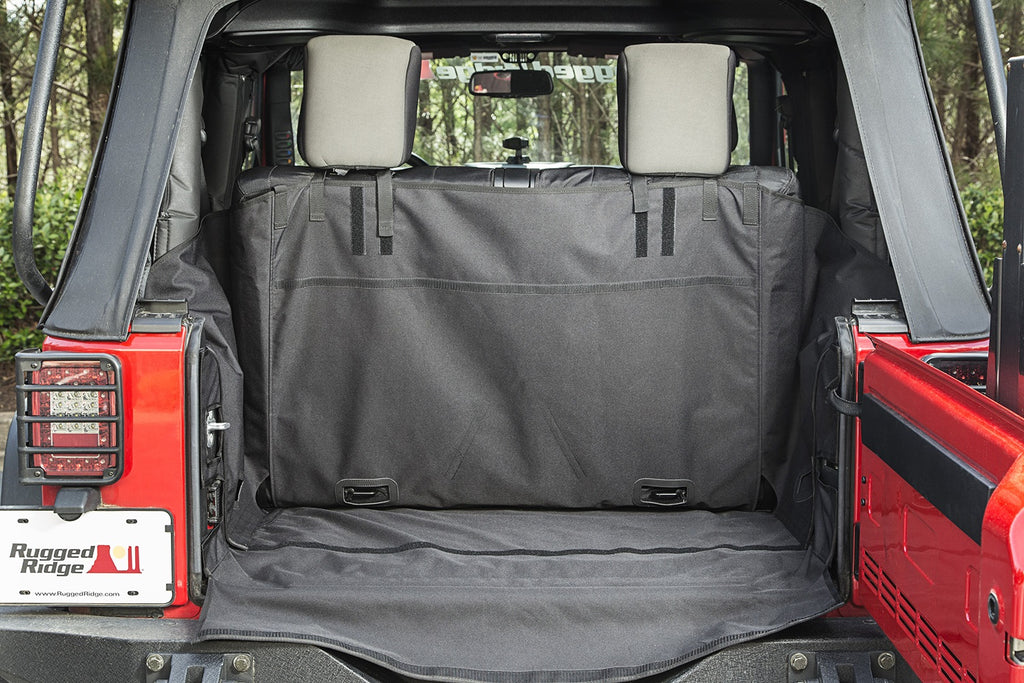 Rugged Ridge 13260.03 C3 Cargo Cover for Select Jeep Wrangler, Jeep Wrangler JK