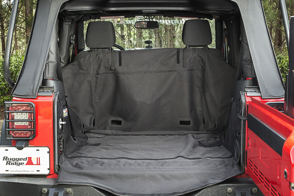 Rugged Ridge 13260.03 C3 Cargo Cover for Select Jeep Wrangler, Jeep Wrangler JK