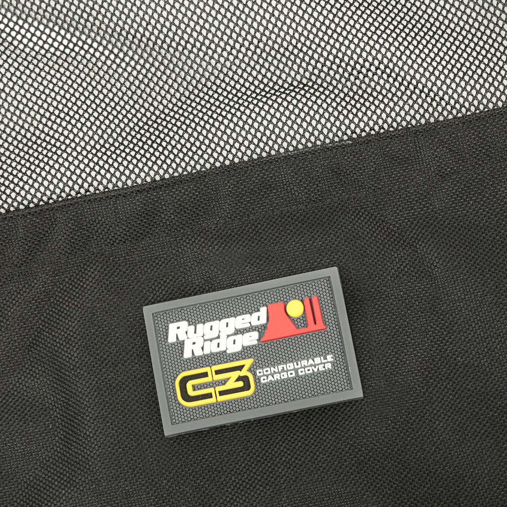 Rugged Ridge 13260.05 C2 Cargo Curtain for Select Jeep Wrangler, Jeep Wrangler JK
