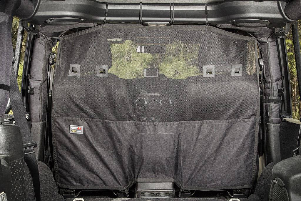 Rugged Ridge 13260.05 C2 Cargo Curtain for Select Jeep Wrangler, Jeep Wrangler JK